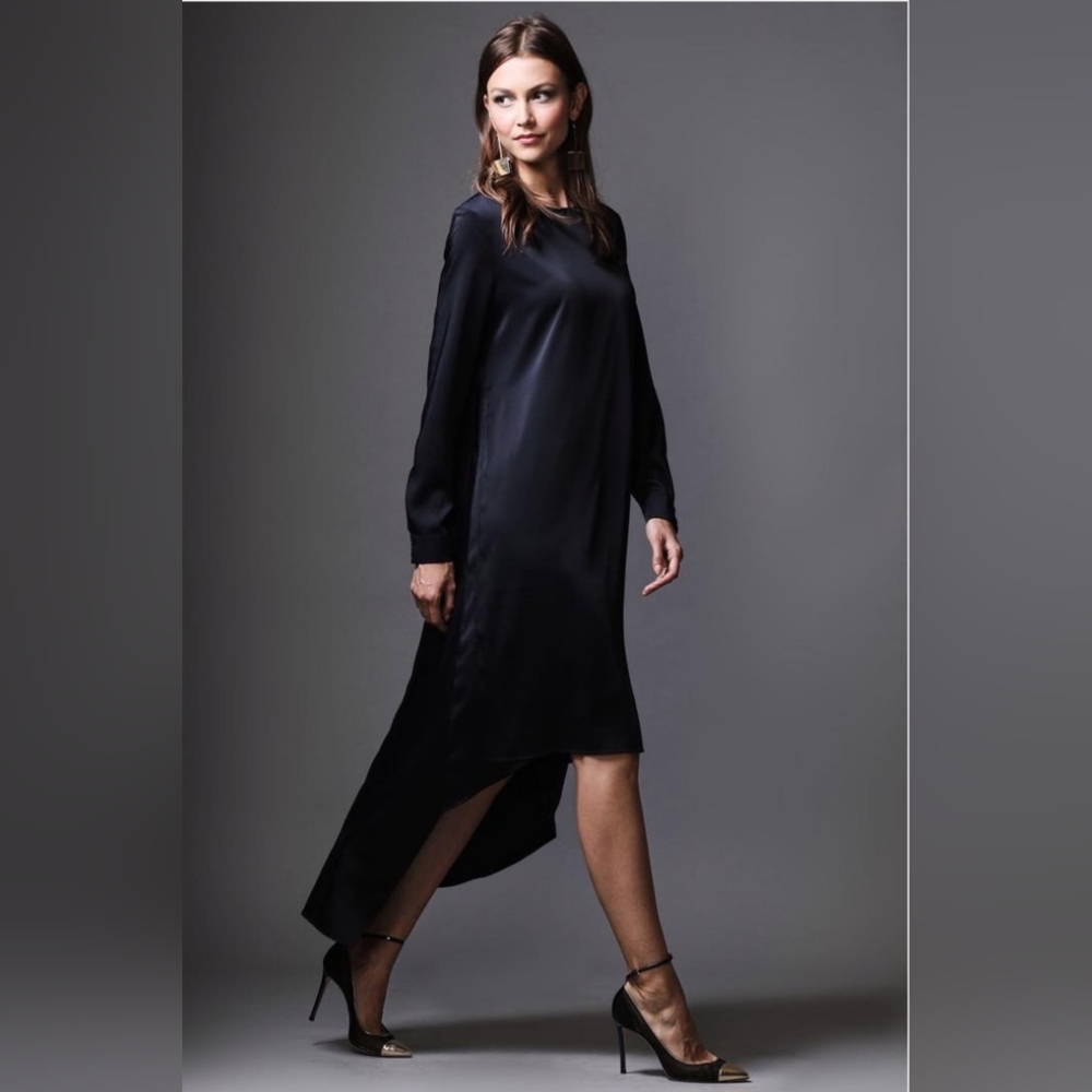 House of Lancry Zoe Dress in navy